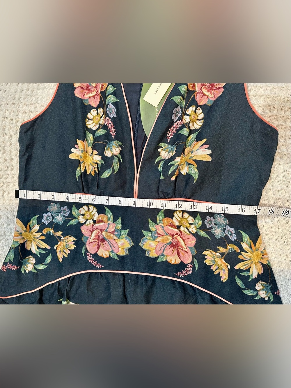 FARM Rio Maira Floral Print Linen Dress - Picture 14 of 14